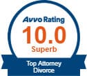 Avvo Rating | 10.0 Superb | Top Attorney | Divorce